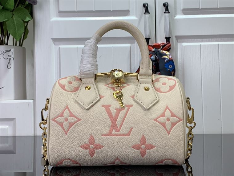 LOUIS VUITTON SPEEDY BANDOULIERE 20 MONOGRAM EMPREINTE LEATHER