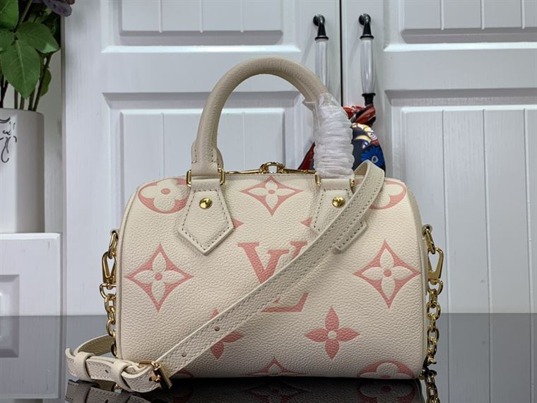 LOUIS VUITTON SPEEDY BANDOULIERE 20 MONOGRAM EMPREINTE LEATHER