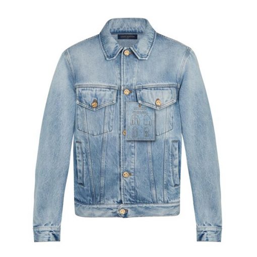 LOUIS VUITTON STAPLES EDITION DNA DENIM JACKET - LVC027