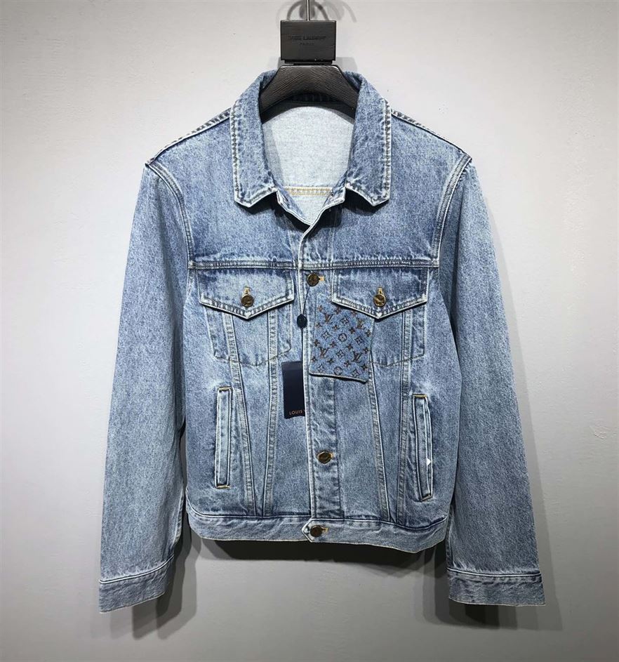 LOUIS VUITTON STAPLES EDITION DNA DENIM JACKET - LVC027