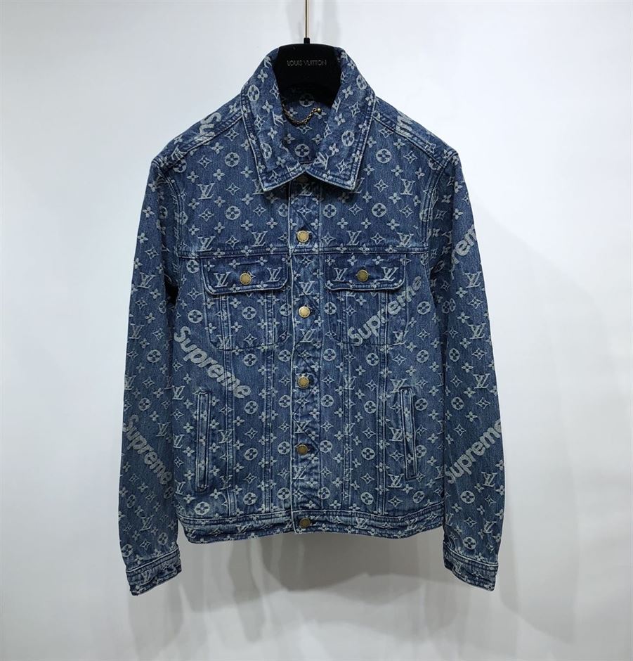 LOUIS VUITTON SUPREME DENIM JACKET - LVC003