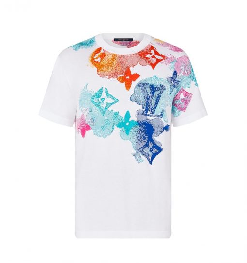 LOUIS VUITTON TEE SHIRT WATERCOLOR MONOGRAM - LVTS003