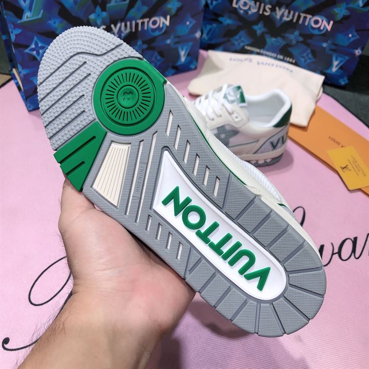 LOUIS VUITTON TRAINER GREEN MESH - LVS017