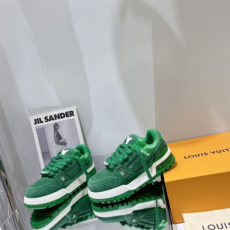 LOUIS VUITTON TRAINER MAXI LOW-TOP SNEAKERS - LVS163