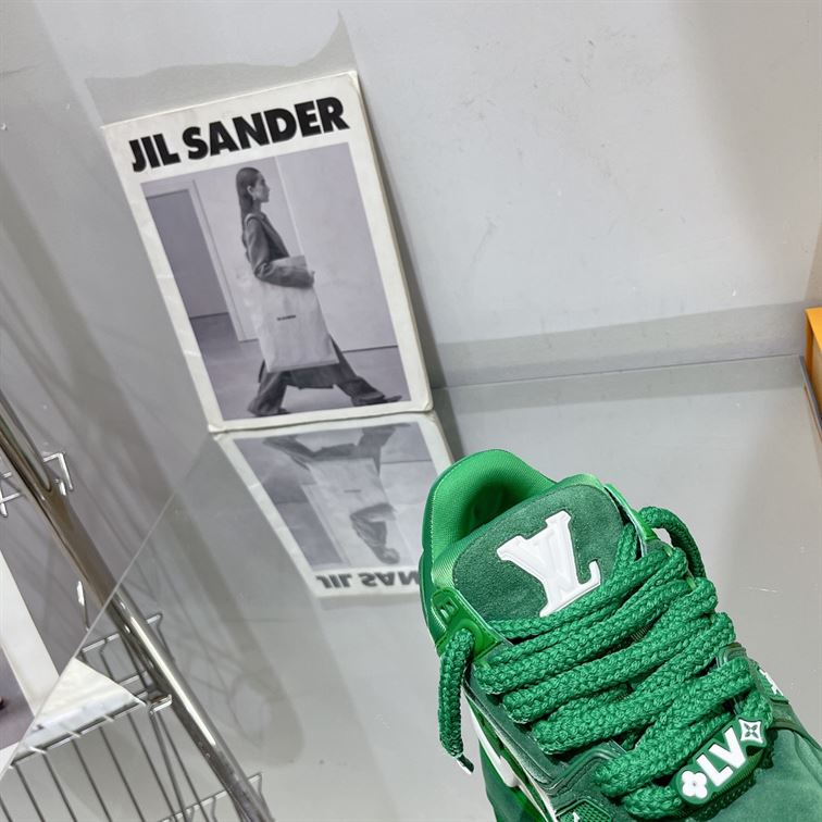 LOUIS VUITTON TRAINER MAXI LOW-TOP SNEAKERS - LVS163