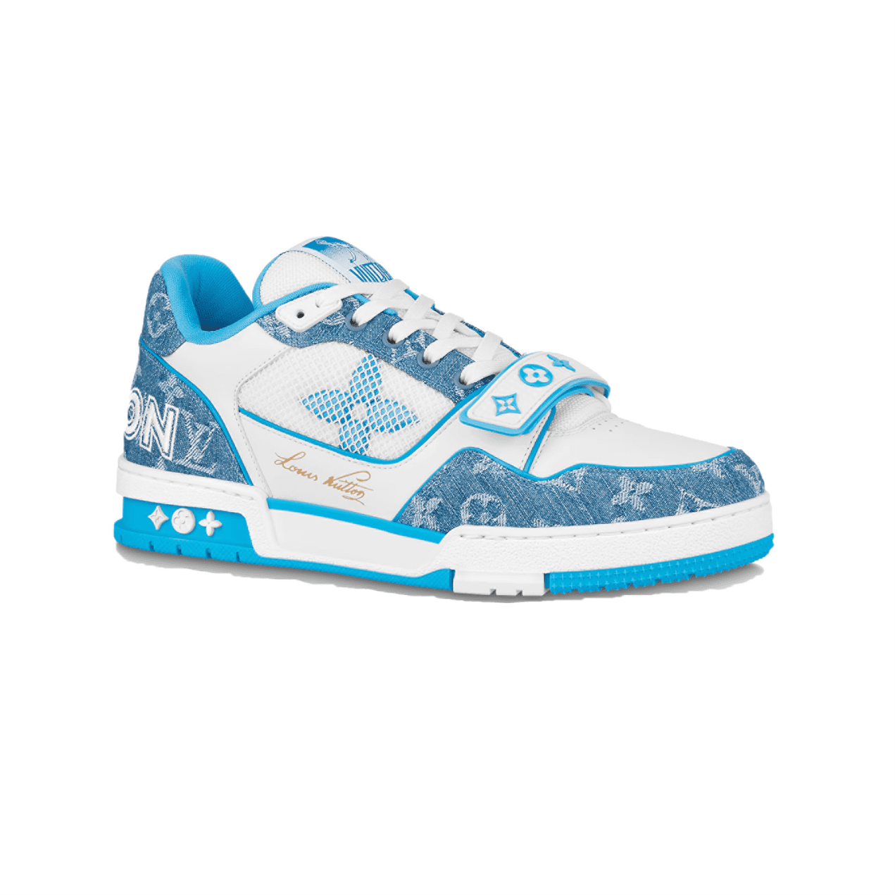 LOUIS VUITTON TRAINER MONOGRAM DENIM - LVS015