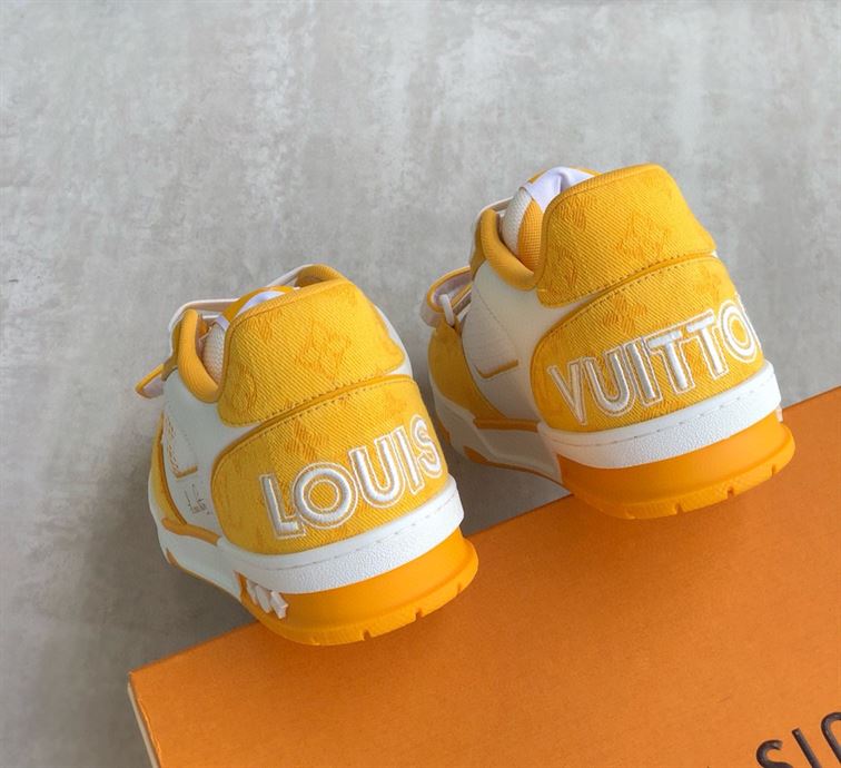LOUIS VUITTON TRAINER SNEAKER YELLOW - LVS020