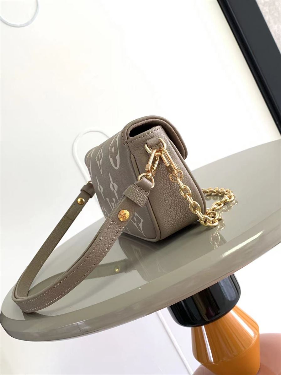 LOUIS VUITTON WALLET ON CHAIN IVY BICOLOR