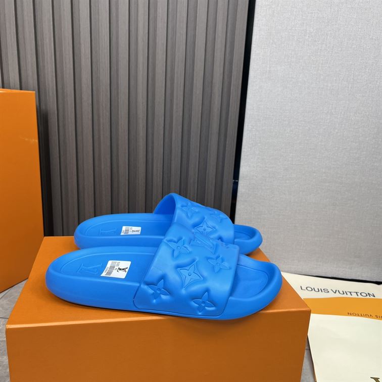 LOUIS VUITTON WATERFRONT MULE BLUE - LVSD042