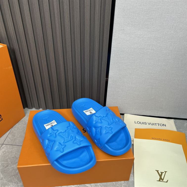 LOUIS VUITTON WATERFRONT MULE BLUE - LVSD042