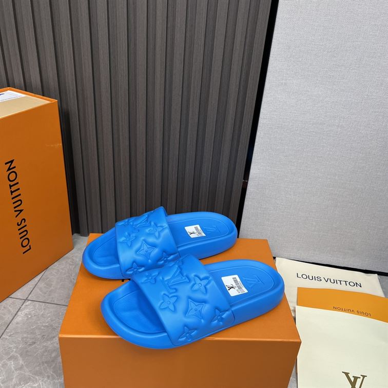 LOUIS VUITTON WATERFRONT MULE BLUE - LVSD042