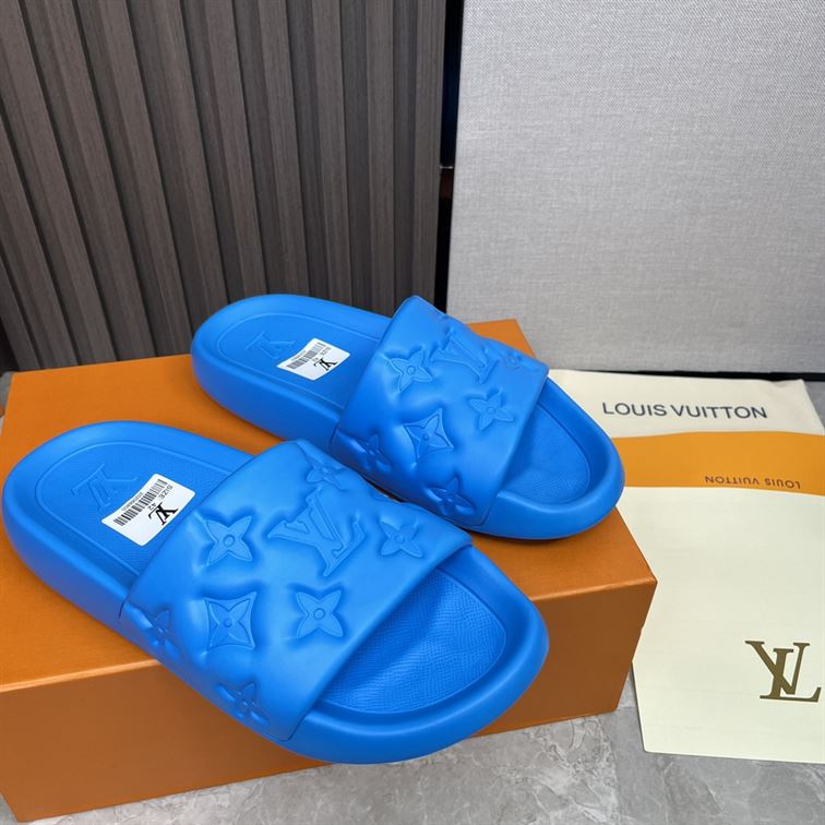 LOUIS VUITTON WATERFRONT MULE BLUE - LVSD042