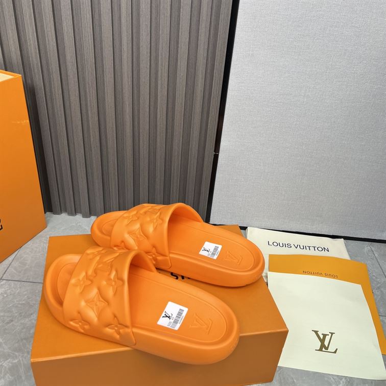 LOUIS VUITTON WATERFRONT MULE ORANGE - LVSD041