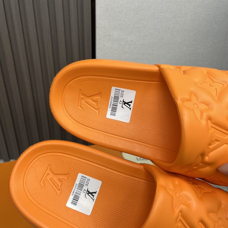 LOUIS VUITTON WATERFRONT MULE ORANGE - LVSD041