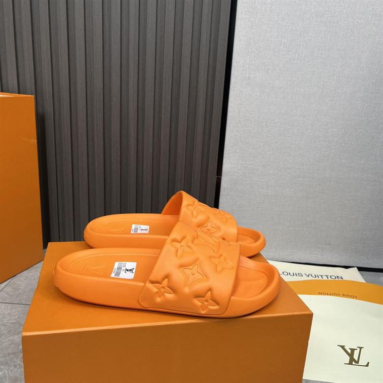 LOUIS VUITTON WATERFRONT MULE ORANGE - LVSD041