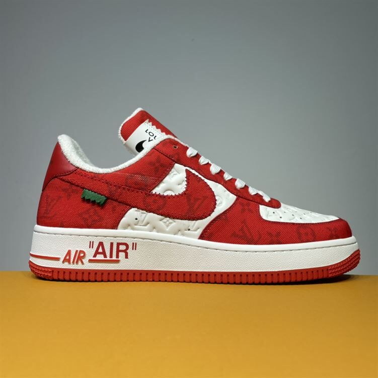 LOUIS VUITTON X NIKE AIR FORCE 1 LOW-TOP SNEAKERS - LVS133