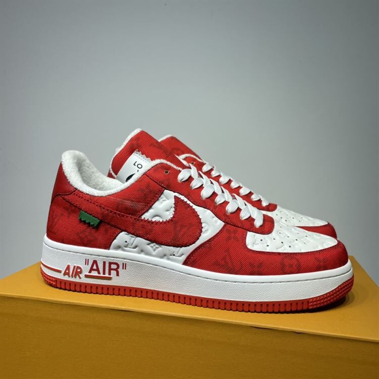 LOUIS VUITTON X NIKE AIR FORCE 1 LOW-TOP SNEAKERS - LVS133