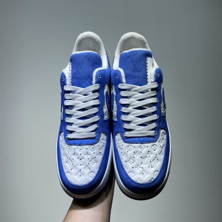 LOUIS VUITTON X NIKE AIR FORCE 1 LOW-TOP SNEAKERS - LVS134