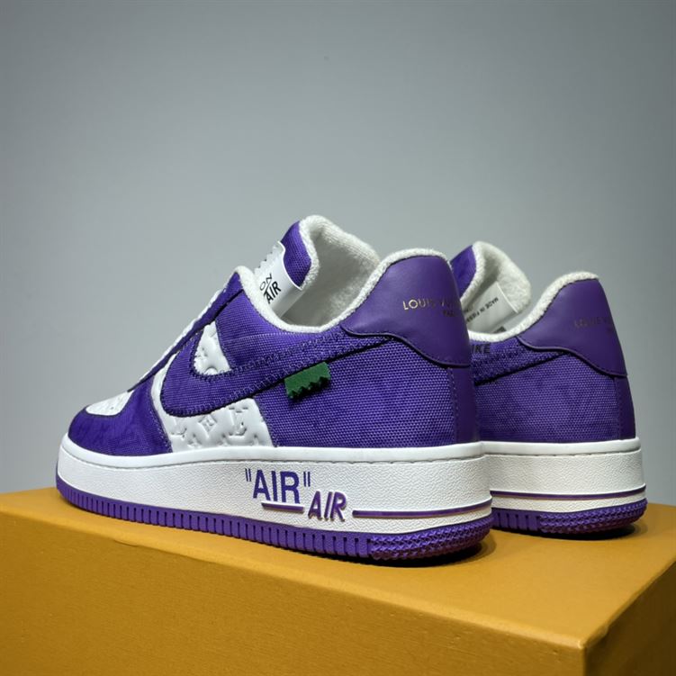 LOUIS VUITTON X NIKE AIR FORCE 1 LOW-TOP SNEAKERS - LVS138