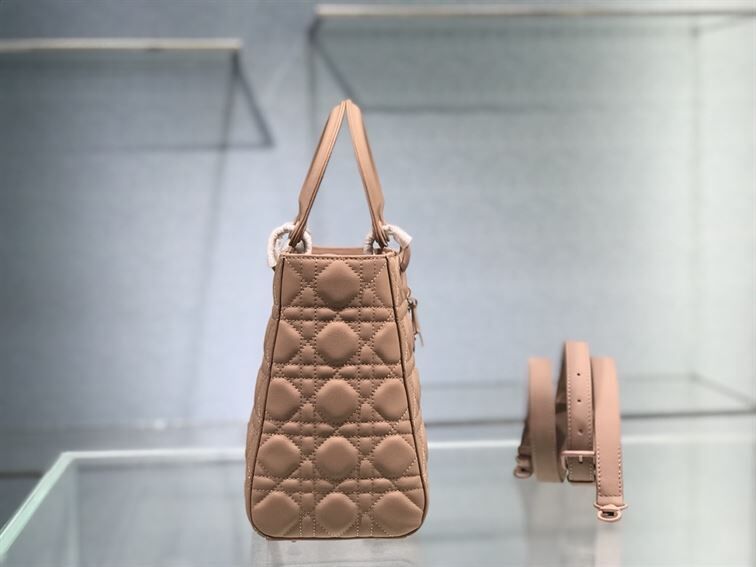 MEDIUM ULTRAMATTE LADY DIOR BAG BLUSH ULTRAMATTE