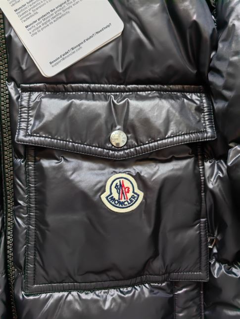 MONCLER BLACK WOLLASTONA DOWN JACKET - MC081