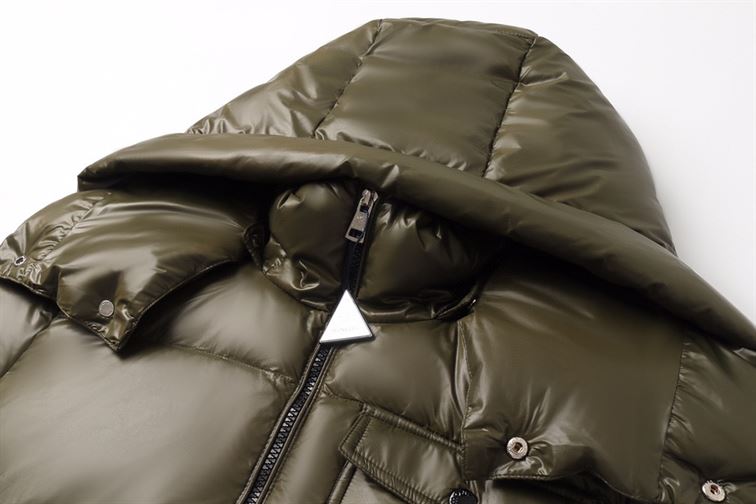 MONCLER MONTBELIARD SHORT DOWN JACKET BROWN - MC104