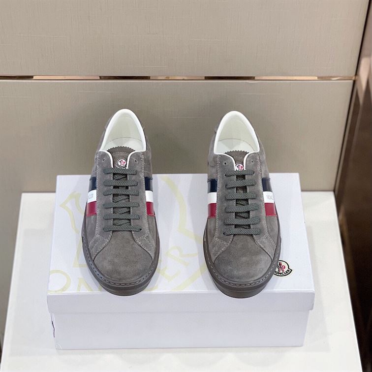 MONCLER NEW MONACO SUEDE SNEAKERS - MCS004