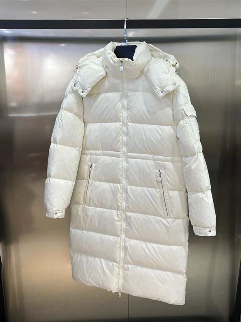 MONCLER WHITE CAVETTAZ DOWN JACKET - MC064