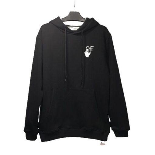 OFF-WHITE CARAVAGGIO ARROW HOODIE - OS004