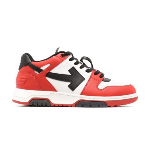 OFF-WHITE OUT OF OFFICE OOO BLACK WHITE RED - OFW025