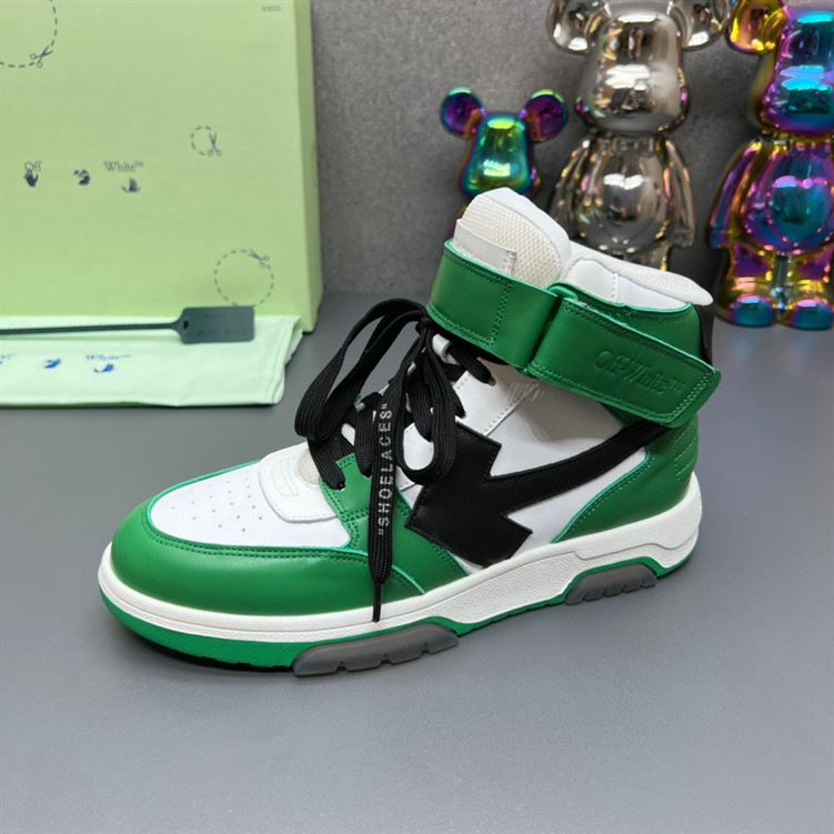 OFF-WHITE OUT OFF OFFICE MID TOP LEA - OFW021