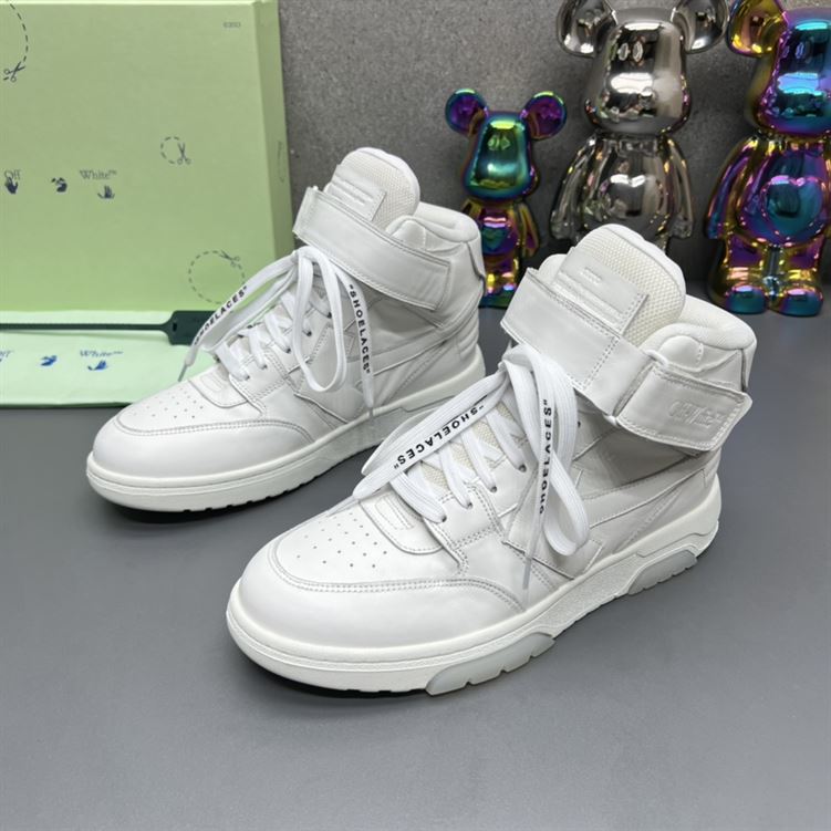 OFF-WHITE OUT OFF OFFICE MID TOP LEA - OFW037