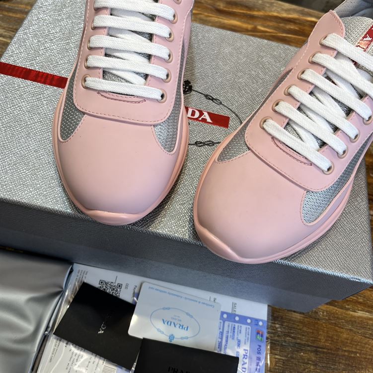 PRADA AMERICA'S CUP SOFT RUBBER AND BIKE FABRIC SNEAKERS - PRS044