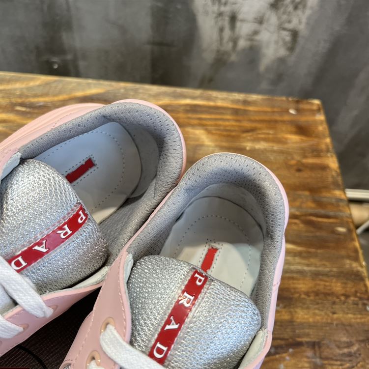 PRADA AMERICA'S CUP SOFT RUBBER AND BIKE FABRIC SNEAKERS - PRS044