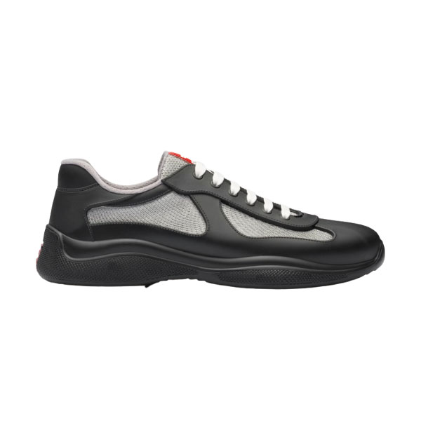 PRADA AMERICA'S CUP SOFT RUBBER AND BIKE FABRIC SNEAKERS - PRS045