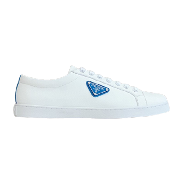 PRADA BRUSHED LEATHER SNEAKERS - PRS012