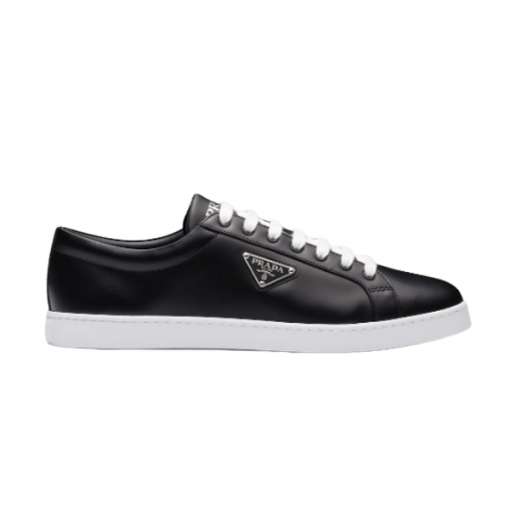 PRADA BRUSHED LEATHER SNEAKERS - PRS015