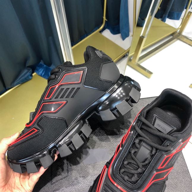 PRADA CLOUDBUST THUNDER TECHNICAL FABRIC SNEAKERS - PRS063