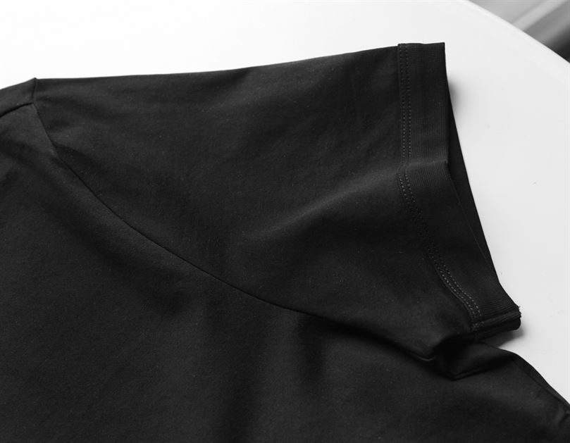 PRADA COTTON T-SHIRT BLACK - PT001