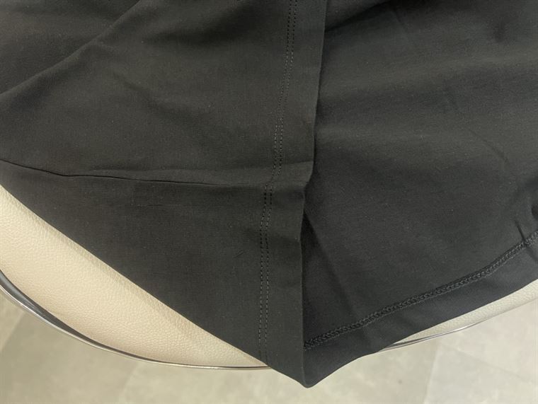 PRADA COTTON T-SHIRT BLACK - PT006