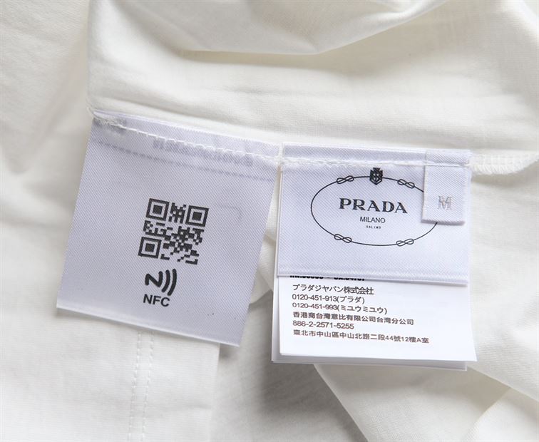 PRADA COTTON T-SHIRT WHITE - PT002