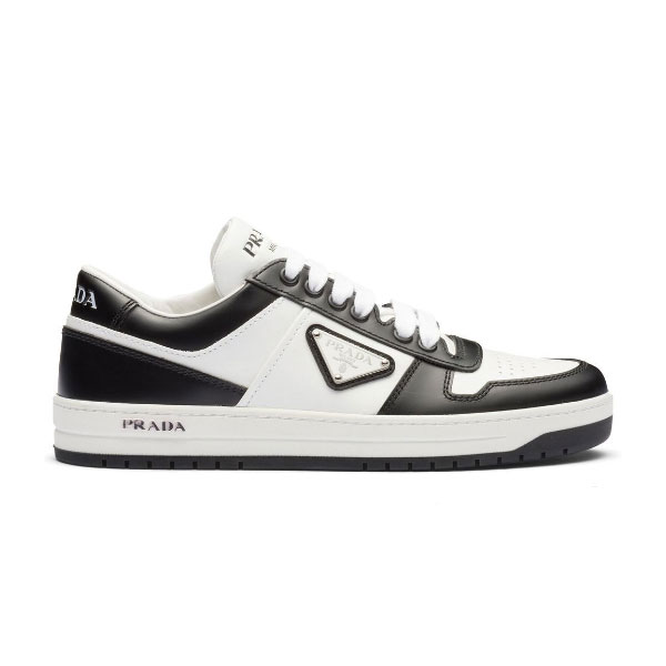 PRADA DOWNTOWN LEATHER SNEAKERS - PRS069