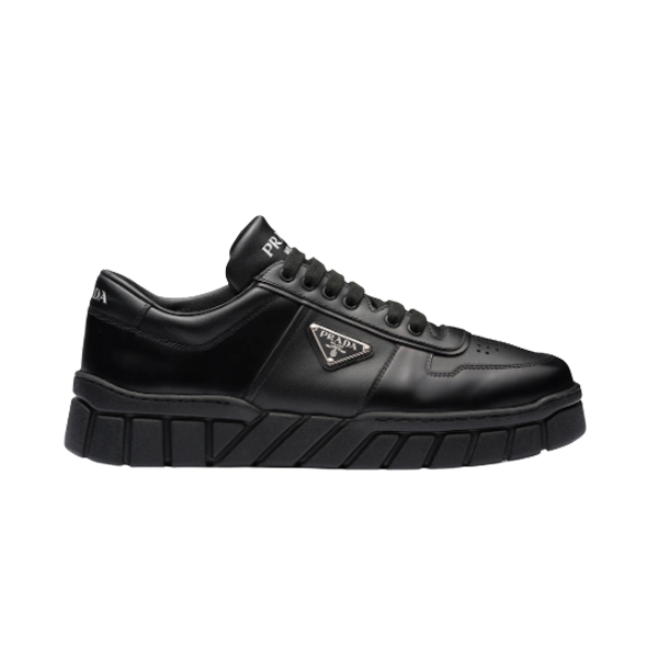PRADA LEATHER SNEAKERS - PRS018
