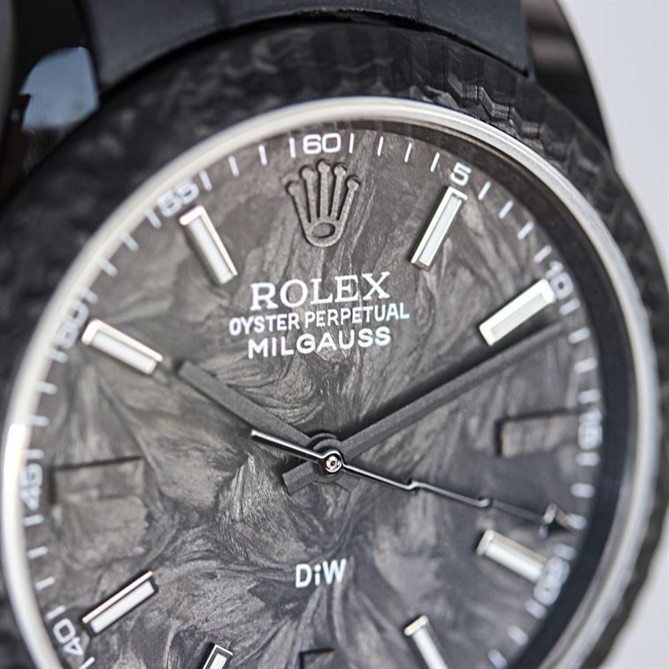 ROLEX MILGAUSS DIW CARBON FIBER