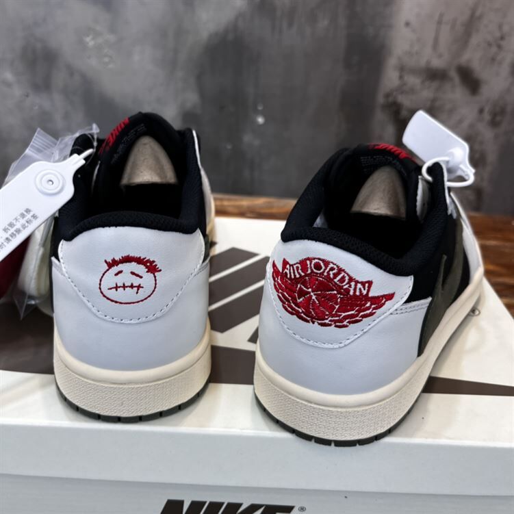 TRAVIS SCOTT X AIR JORDAN 1 LOW ''OLIVE" - NSN029