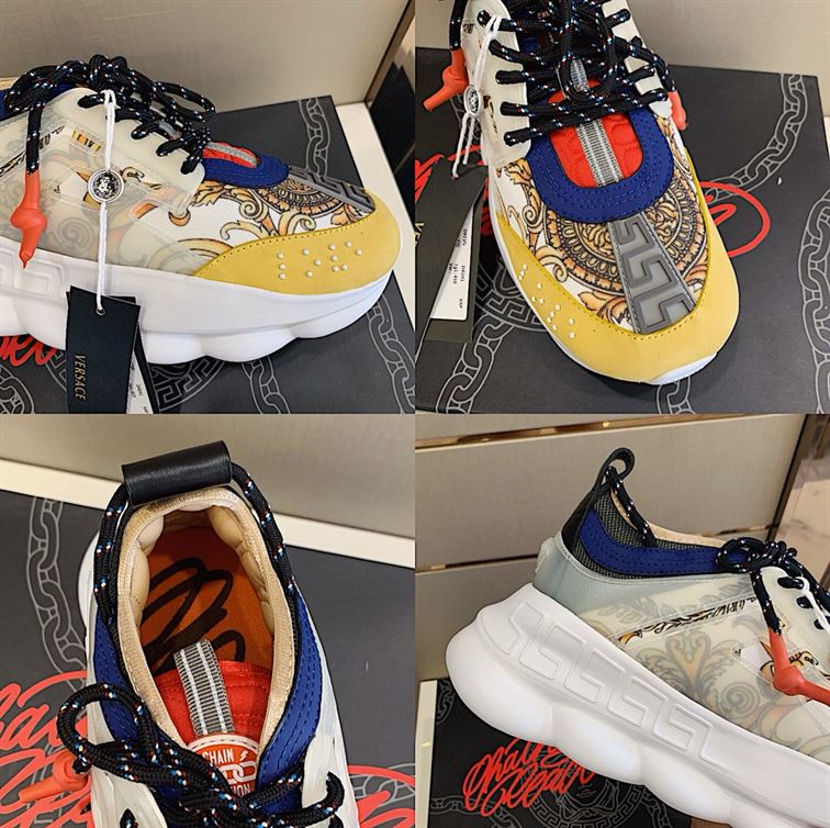 VERSACE CHAIN REACTION TRAINERS - VSS006
