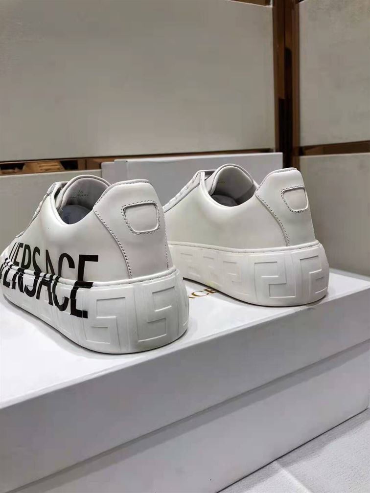 VERSACE GRECA LOGO SNEAKERS - VSS012