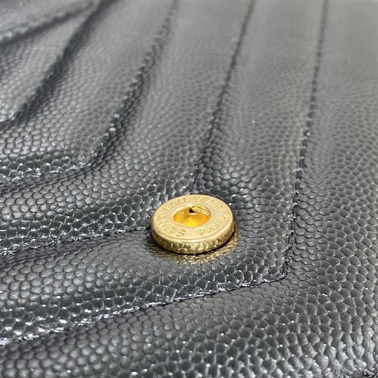 YSL CASSANDRE MATELASSÉ CHAIN WALLET