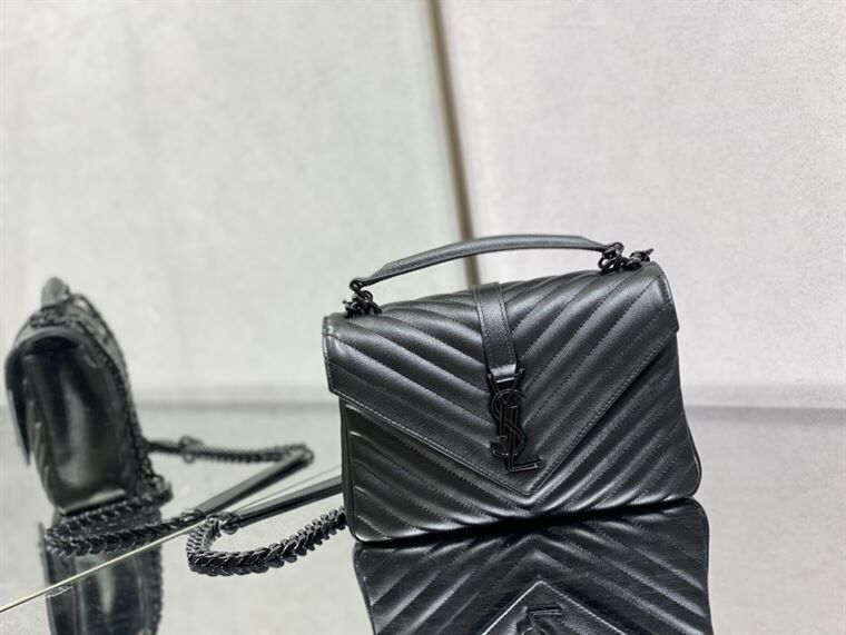 YSL COLLEGE BLACK BAG