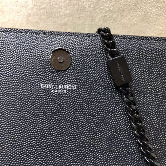 YSL KATE MEDIUM CHAIN BAG IN GRAIN DE POUDRE